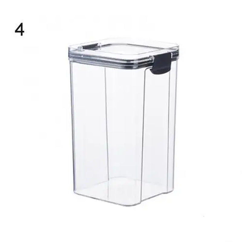 Food Storage Containers Set Jars Cereal Candy Dried Jars with Lid Fridge Storagetank Containers Kitchen Storage Box