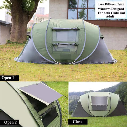 1-4 Person Outdoor Automatic Camping Tent Beach Tent for Outdoor Waterproof Beach Tent Camping Tent Travel