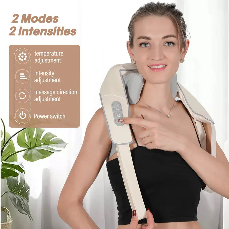 Massage Tool, Shoulder and Neck Massager, Wireless Use, Type-C Charging, Imitation Human Hand Design, Beauty and Personal Care, Household Appliances, Fitness and Relaxation, Massage Obliques, Lumbar, Thighs, Ideal Gift, Best Gift, Hot Sale, Cost-Effective