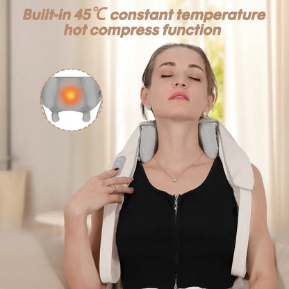 Massage Tool, Shoulder and Neck Massager, Wireless Use, Type-C Charging, Imitation Human Hand Design, Beauty and Personal Care, Household Appliances, Fitness and Relaxation, Massage Obliques, Lumbar, Thighs, Ideal Gift, Best Gift, Hot Sale, Cost-Effective