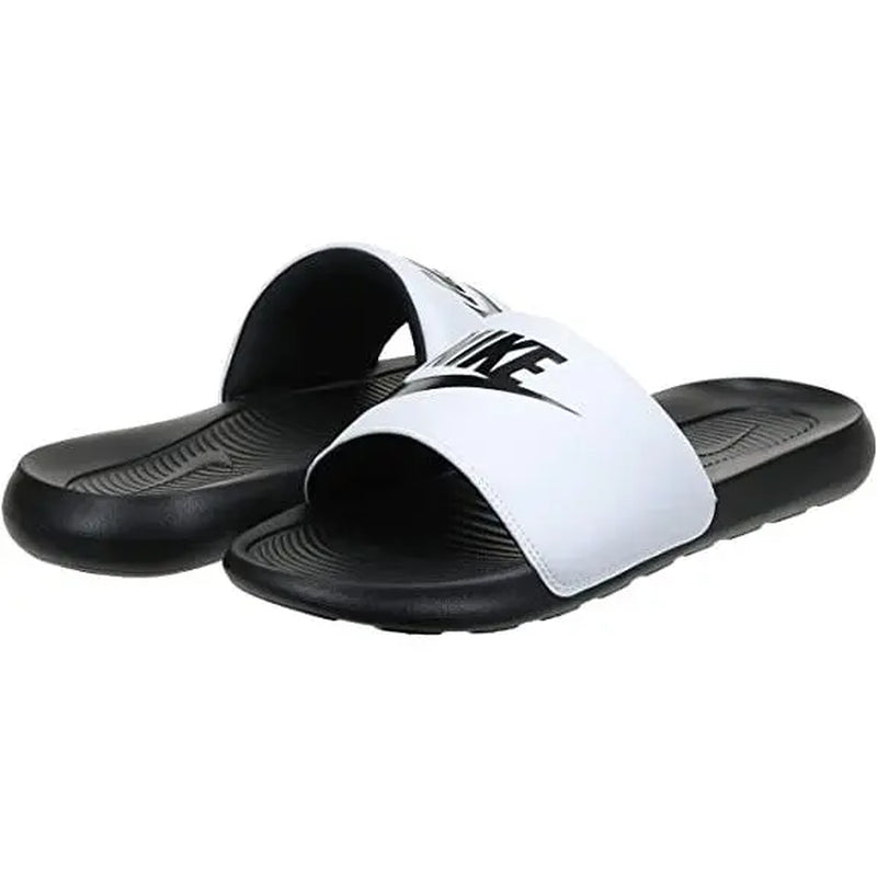 Men'S Nike Victori One Slide Black/White (CN9675 005)