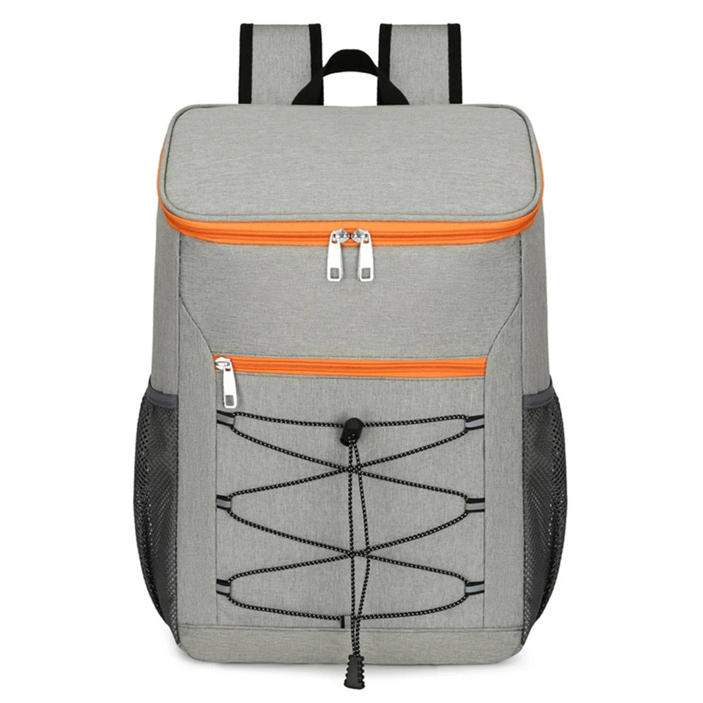 20L Thermal Backpack for Beer Insulated Backpack Cooler Portable Food Storage Backpack Adjustable Straps Cool Backpack Cool Bag