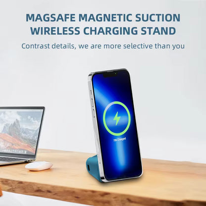 Magnetic Camera Handle Photo Bracket Smart Bluetooth Mobile Phone Anti-Shake Selfie Device Magsafe Desktop Wireless Charging