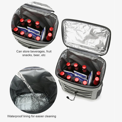 20L Thermal Backpack for Beer Insulated Backpack Cooler Portable Food Storage Backpack Adjustable Straps Cool Backpack Cool Bag